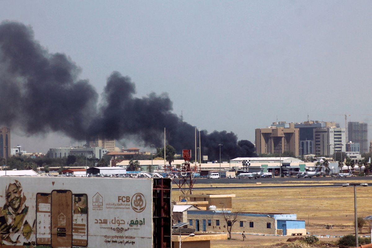 Smoke Over Sudan's Capital
