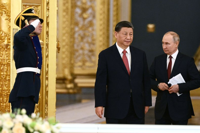 Putin and China tout their military cooperation amid tensions with the West
