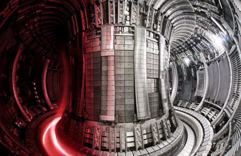 Inside a nuclear reactor