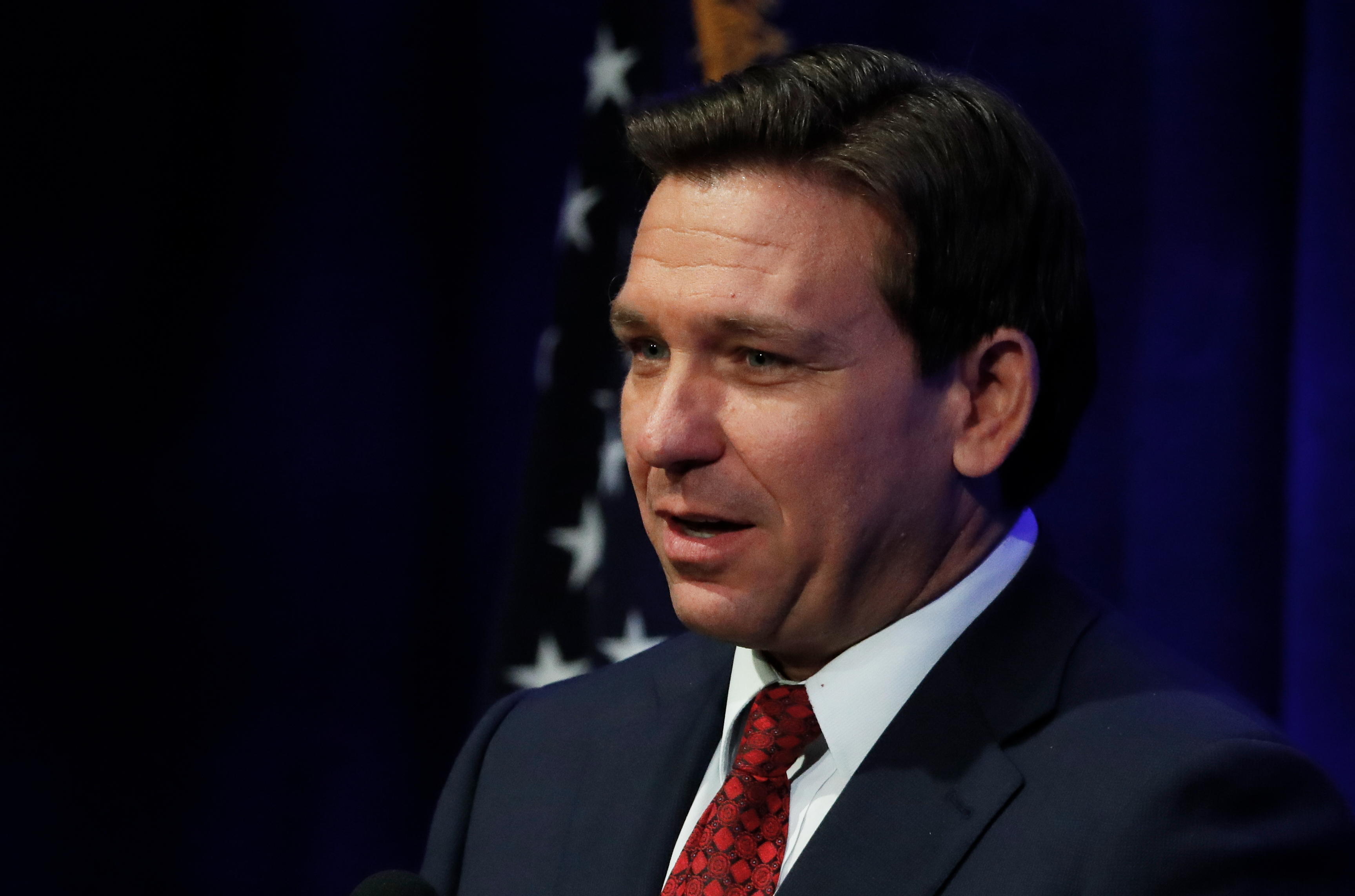 DeSantis Laughs at Building State Prison Near Disney