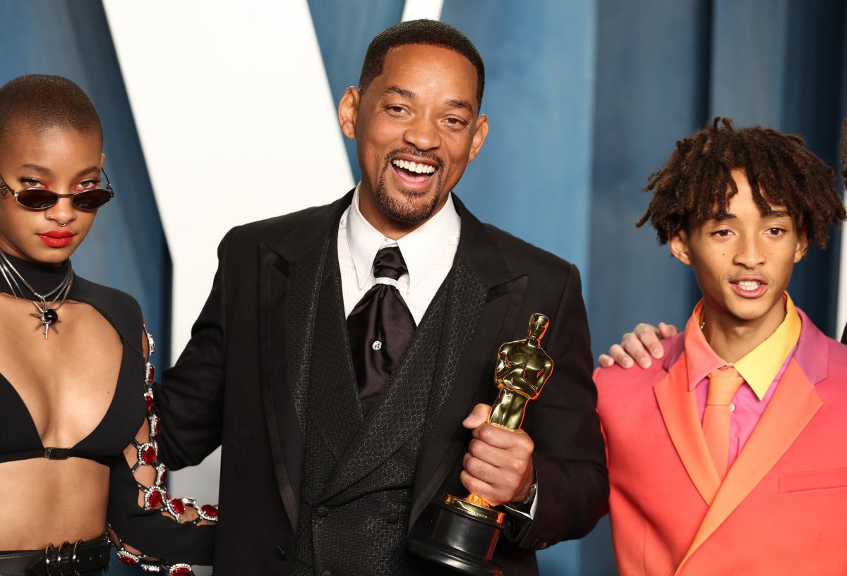 willow, will and jaden smith