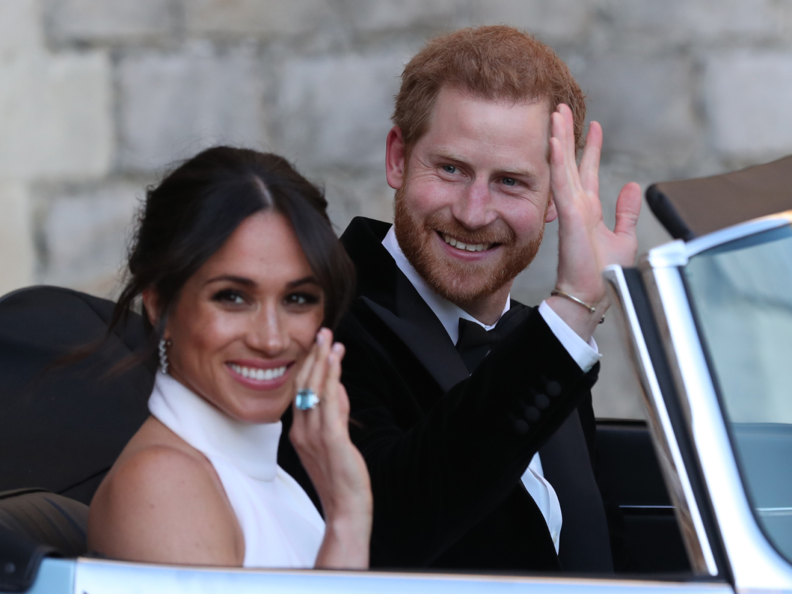 Meghan markle second wedding hot sale
