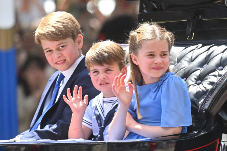 Prince George, Prince Louis and Princess Charlotte