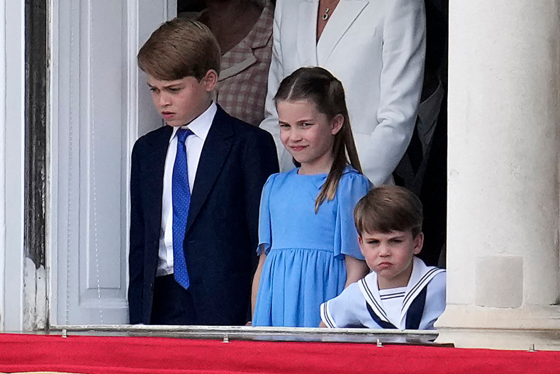 Prince Louis Trooping the Colour Parade