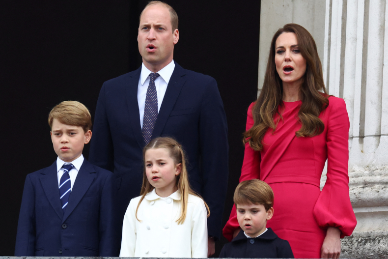Prince Louis Singing National Anthem