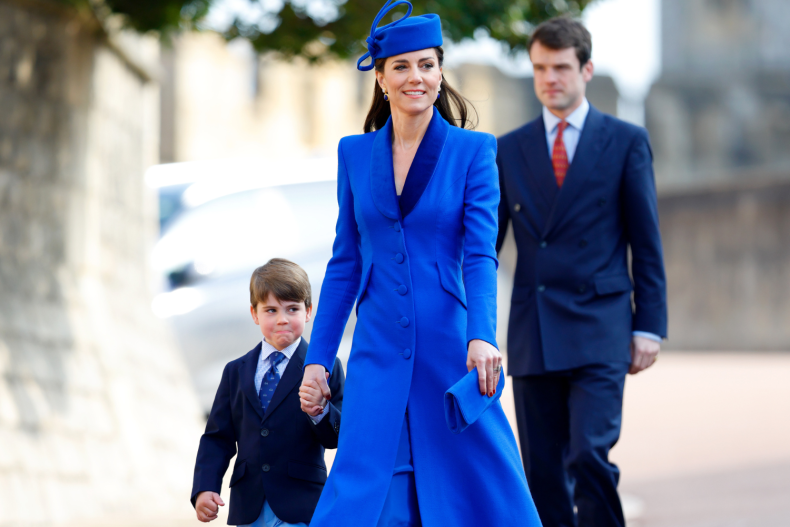 Kate Middleton and Prince Louis Easter