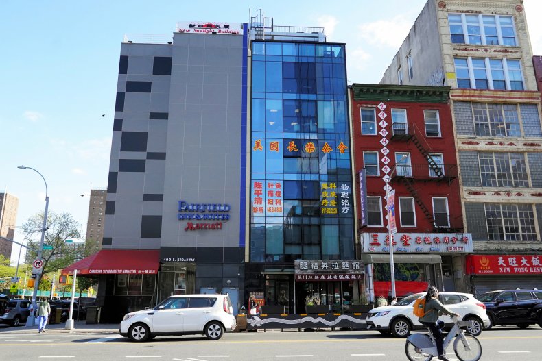 Chinese Police Station in NYC