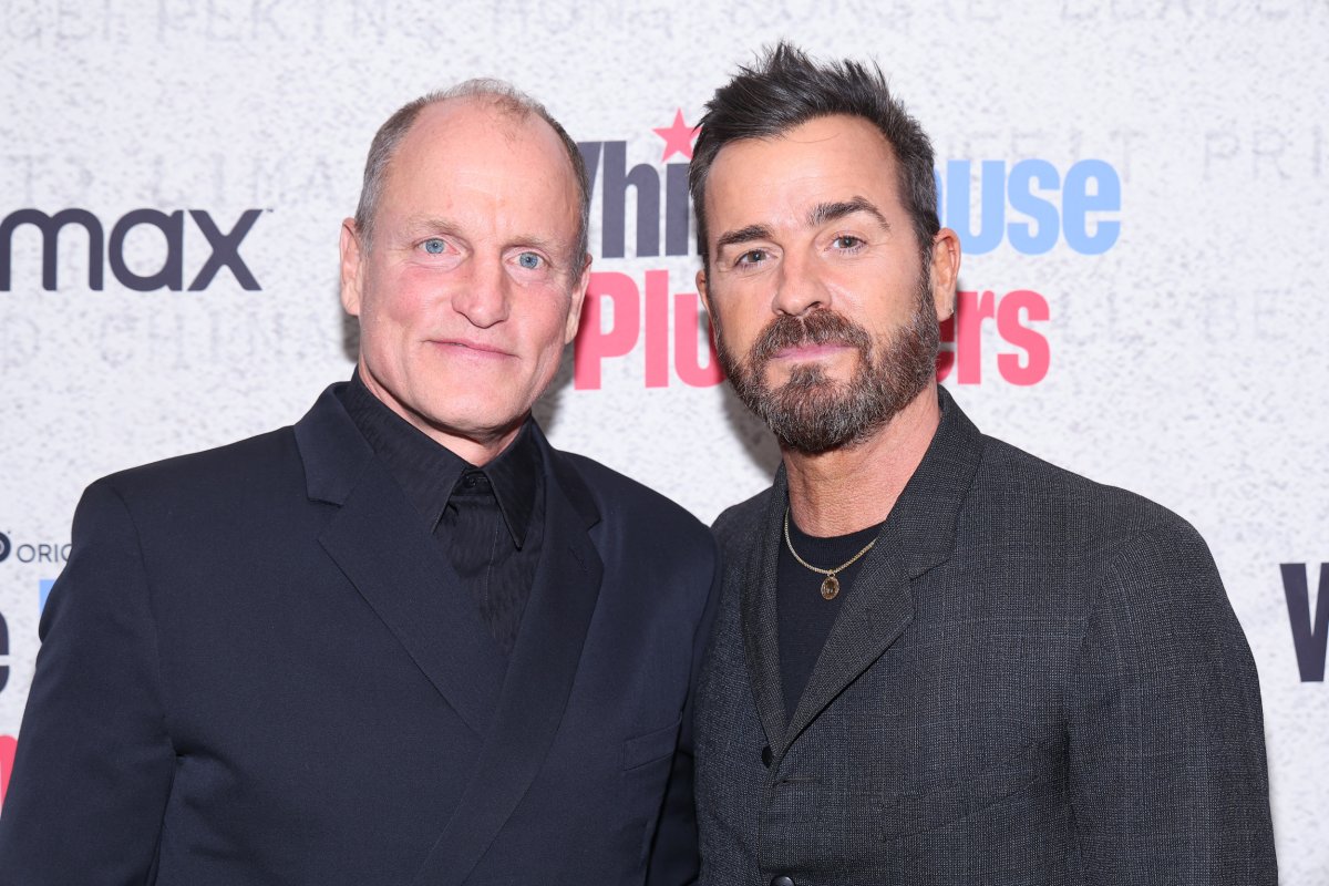Woody Harrelson and Justin Theroux premiere