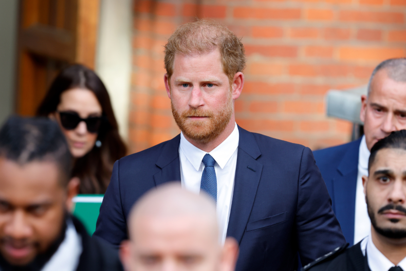 Penampilan Pangeran Harry London di Pengadilan