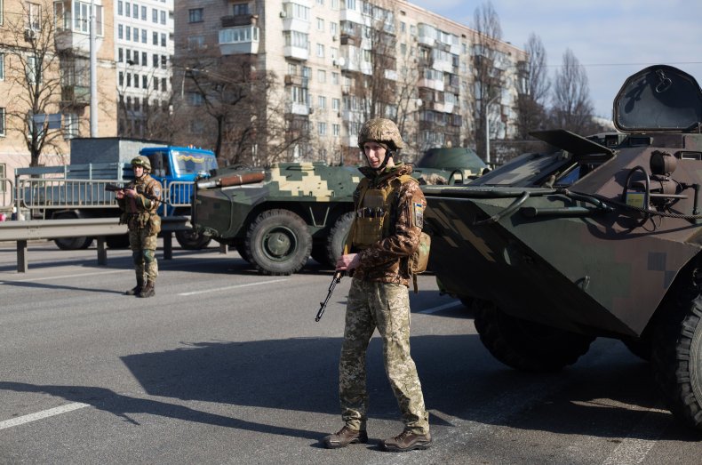Russian state TV denies taking Kyiv