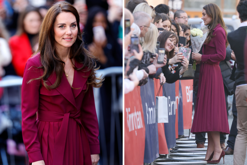 Pilihan Busana Kate Middleton Birmingham