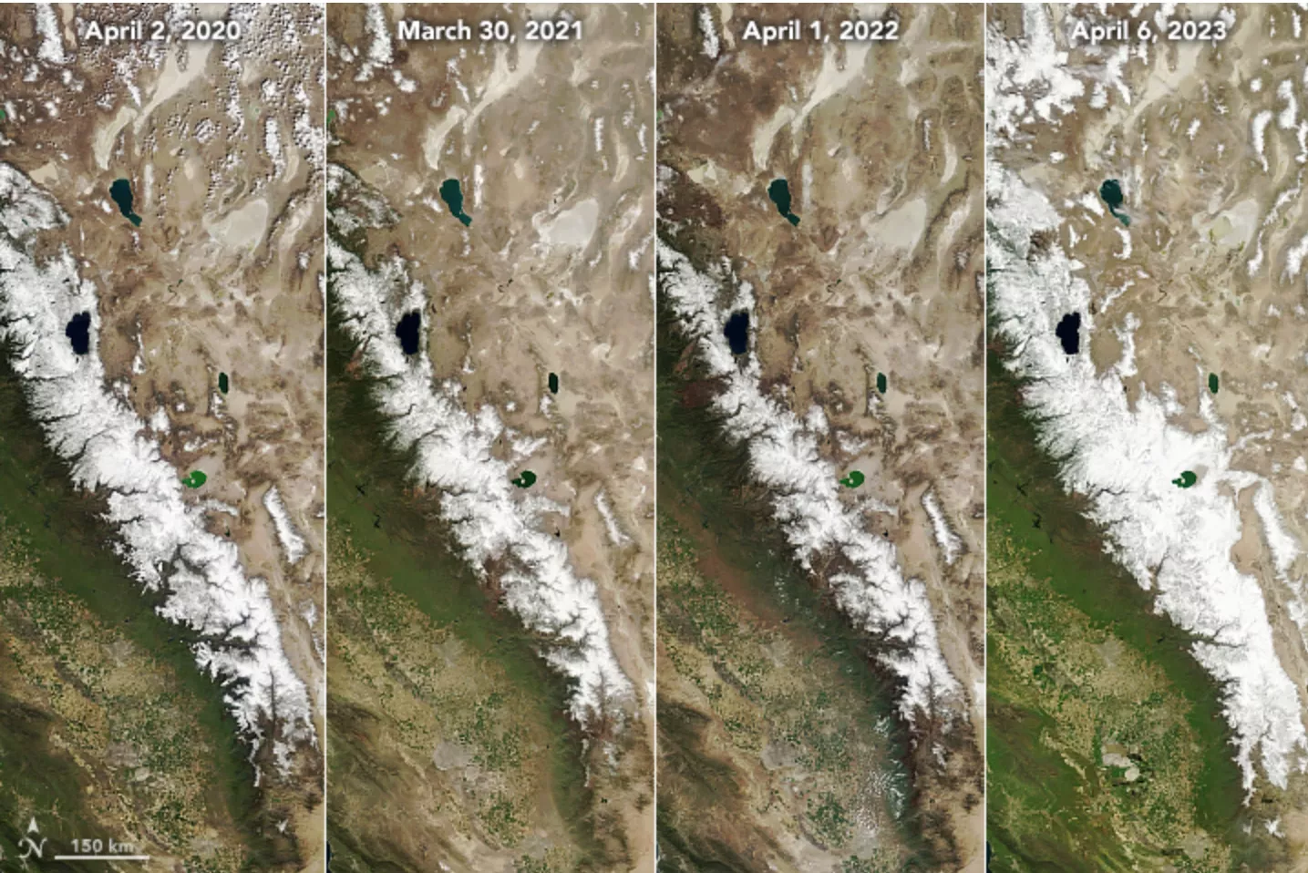 Images Show Scale of Sierra Nevada's Record-Breaking Snowpack - Vimarsana News