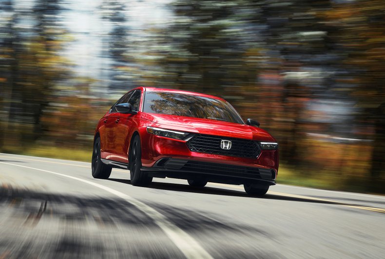 Wajah eksterior Honda Accord Sport 2023