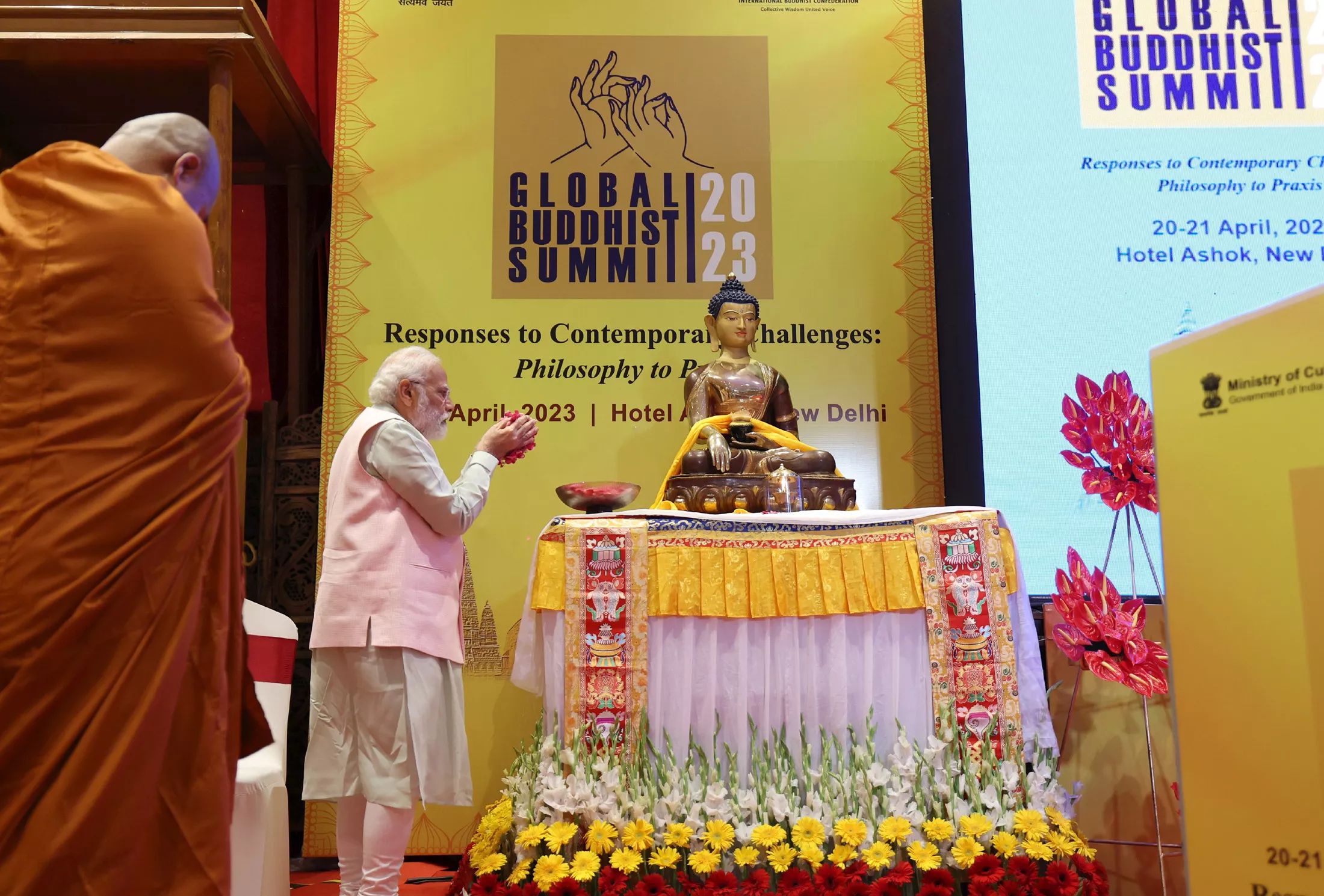 Bhutan Reacts to India Hosting 'Global Buddhist Summit' - Vimarsana News