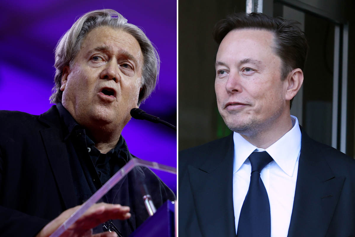 Bannon blasts "stone cold liar" Elon Musk