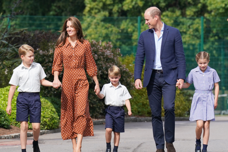 Princess Charlotte at New School