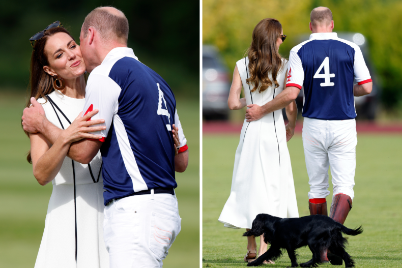 Pangeran William dan Kate Middleton Polo PDA