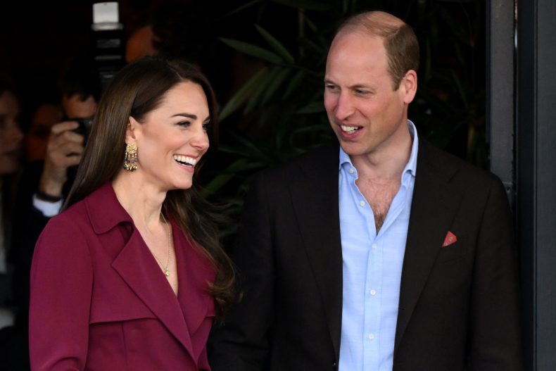 Pangeran William dan Kate Middleton di Birmingham