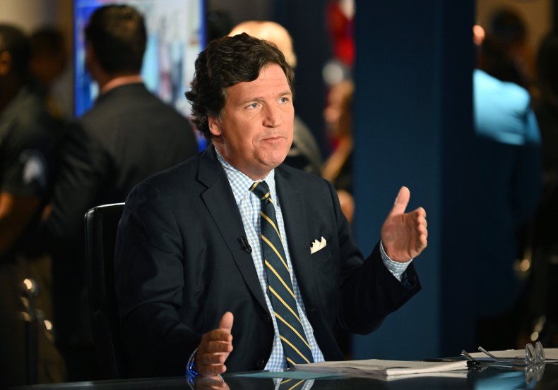 Tucker Carlson speaks