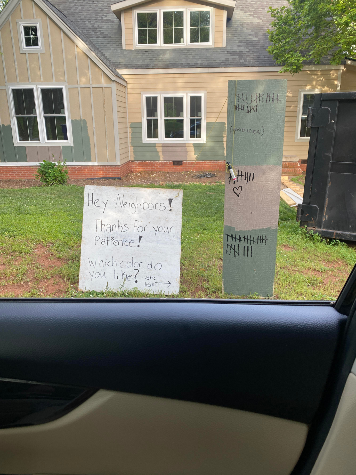 South Carolina Resident Renovating Home Leaves Hilarious Sign for Neighbors