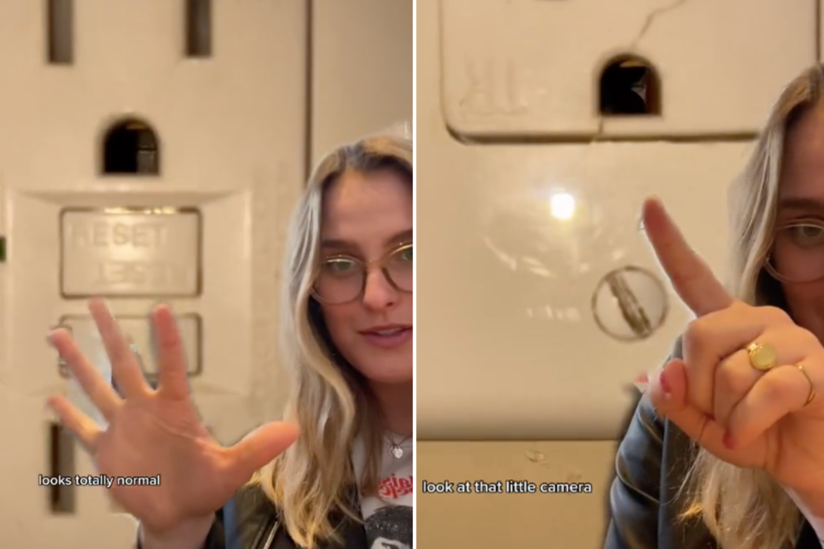 Woman finds hidden camera in Airbnb