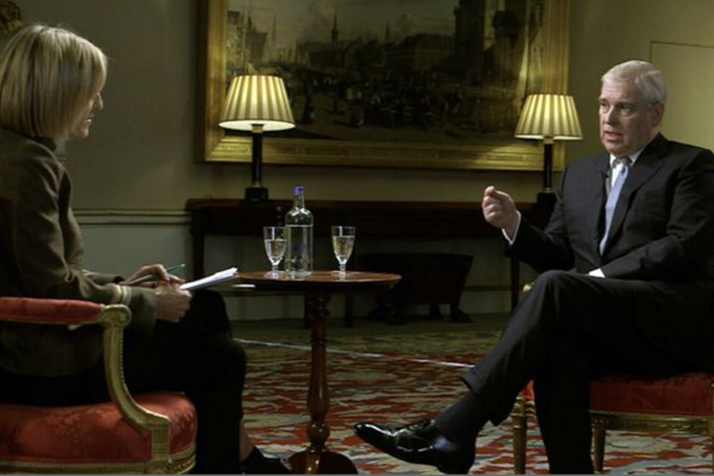 Prince Andrew And Emily Maitlis "Newsnight" Interview