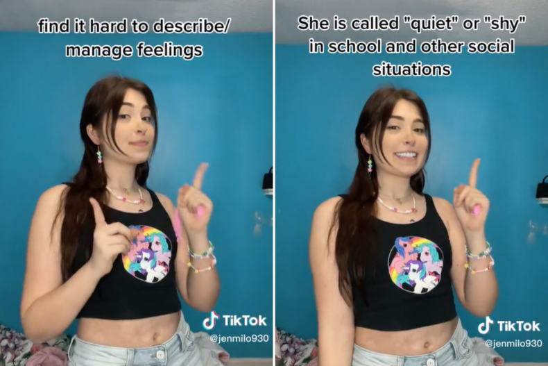 Tangkapan layar video TikTok Jennifer Lopez