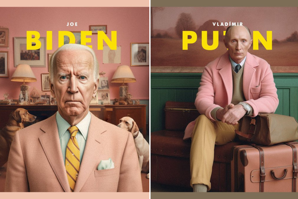 AI Wes Anderson