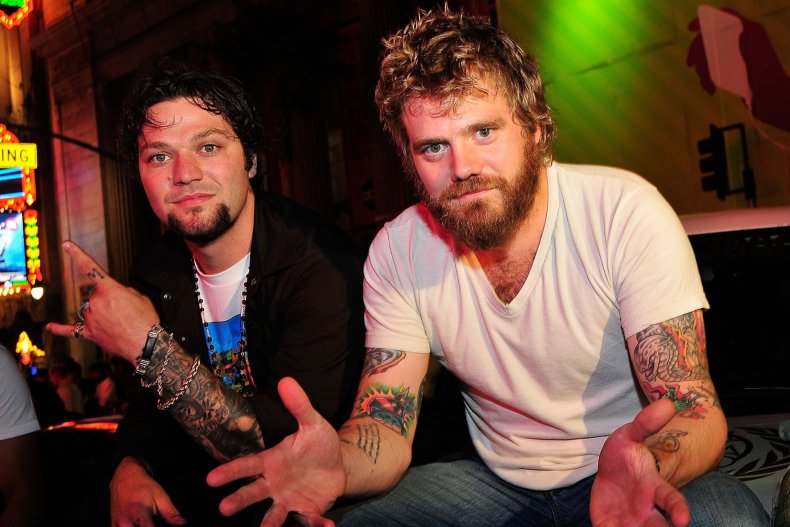 Bam Margera and "Jackass" co-star Ryan Dunn