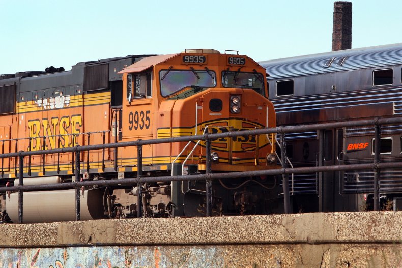 Train Derailment Sends Freight Cars Into Mississippi