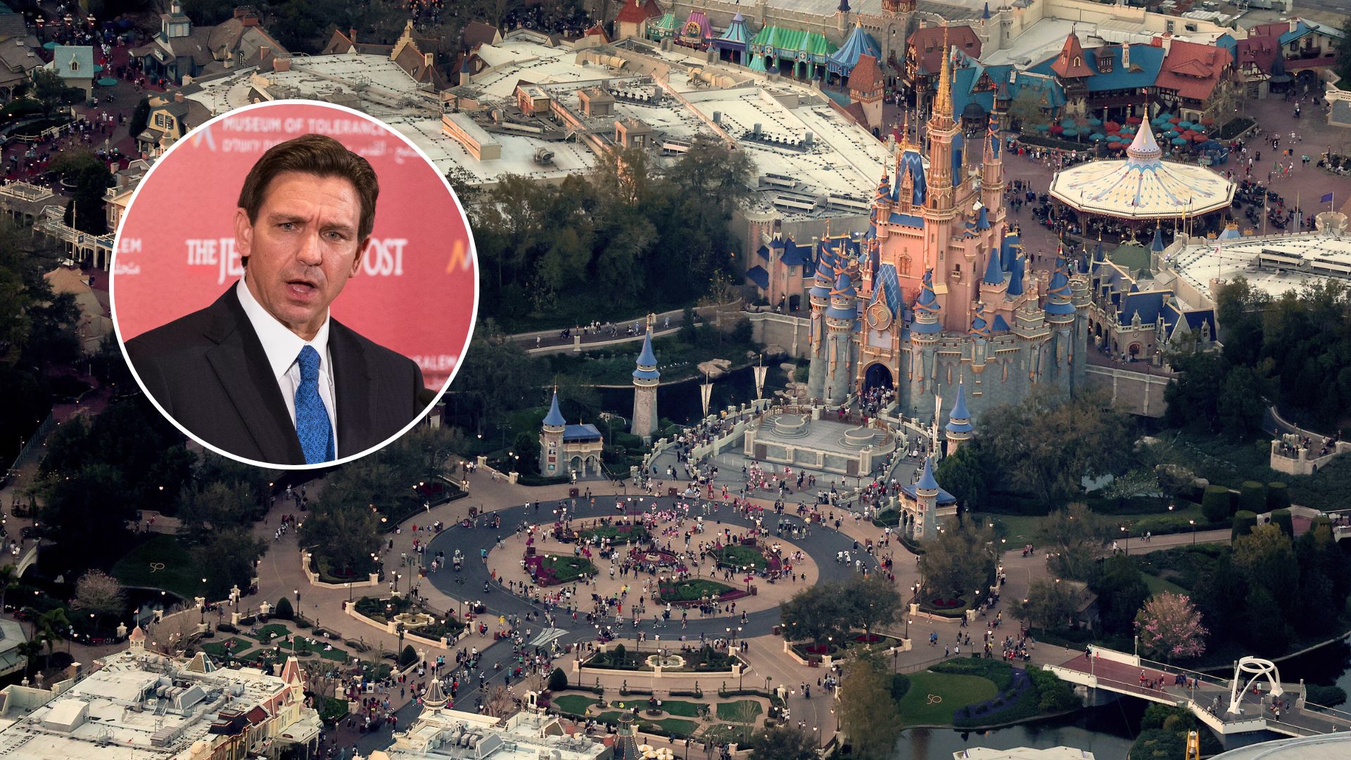 1920px x 1080px - Fact Check: Did Ron DeSantis Get Married at Disney World?