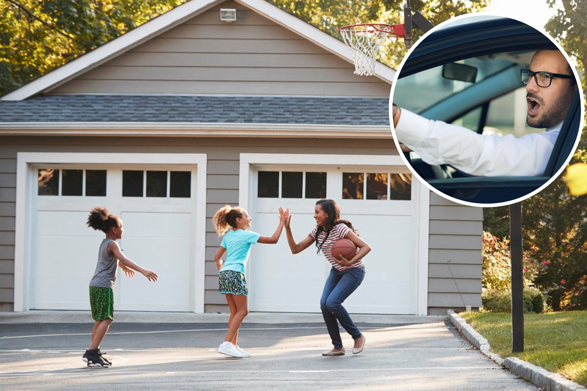 Single Mom Banning Neighbor With Big Family Using Her Driveway Cheered