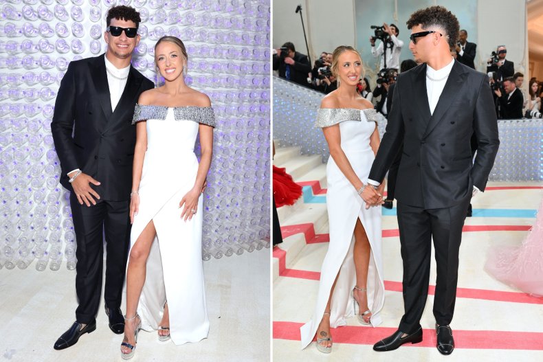 Brittany Matthews Mahomes and Patrick Mahomes