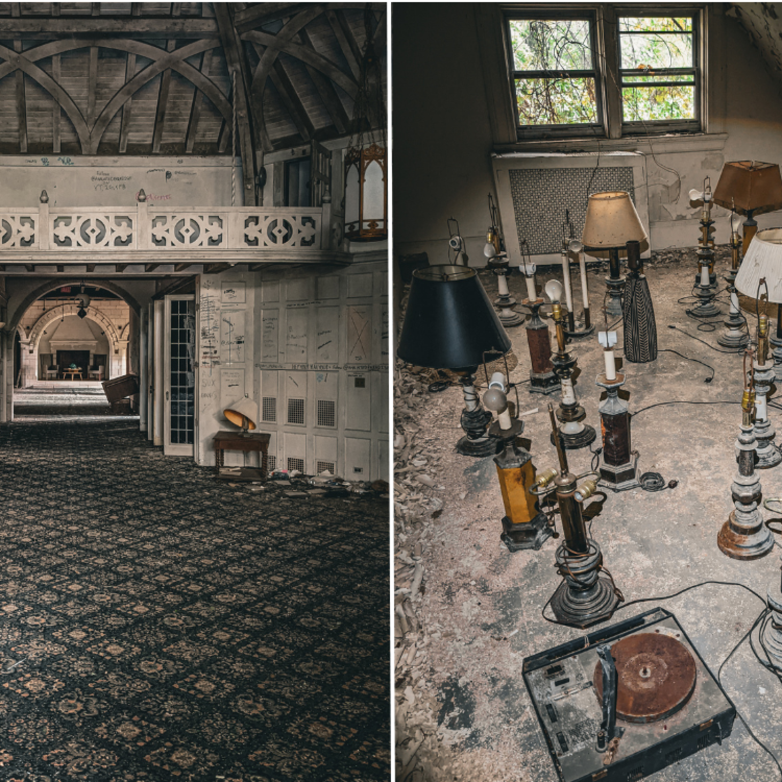 See Inside a Ghost Town of Abandoned Mansions in China