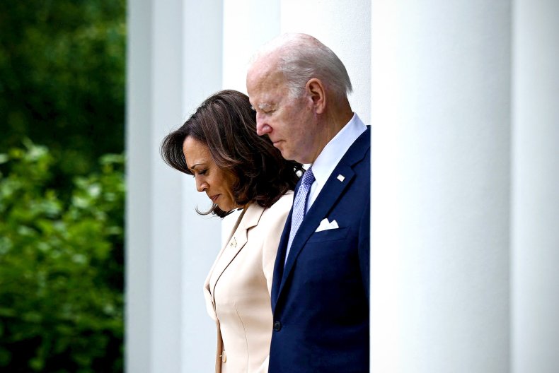 Kamala Harris and Joe Biden 