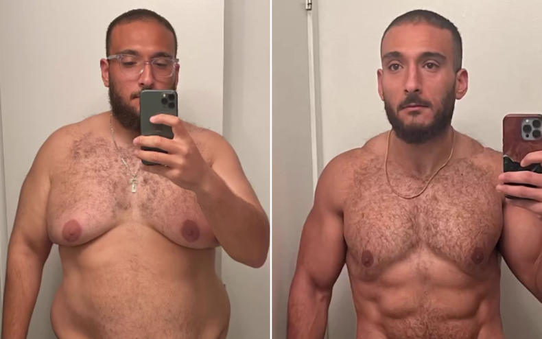 Bishoi Khella's incredible weight loss.
