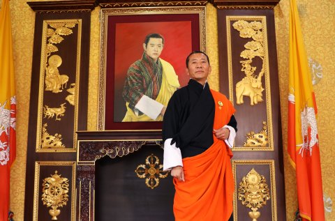 Bhutan Prime Minister Lotay Tshering LEAD