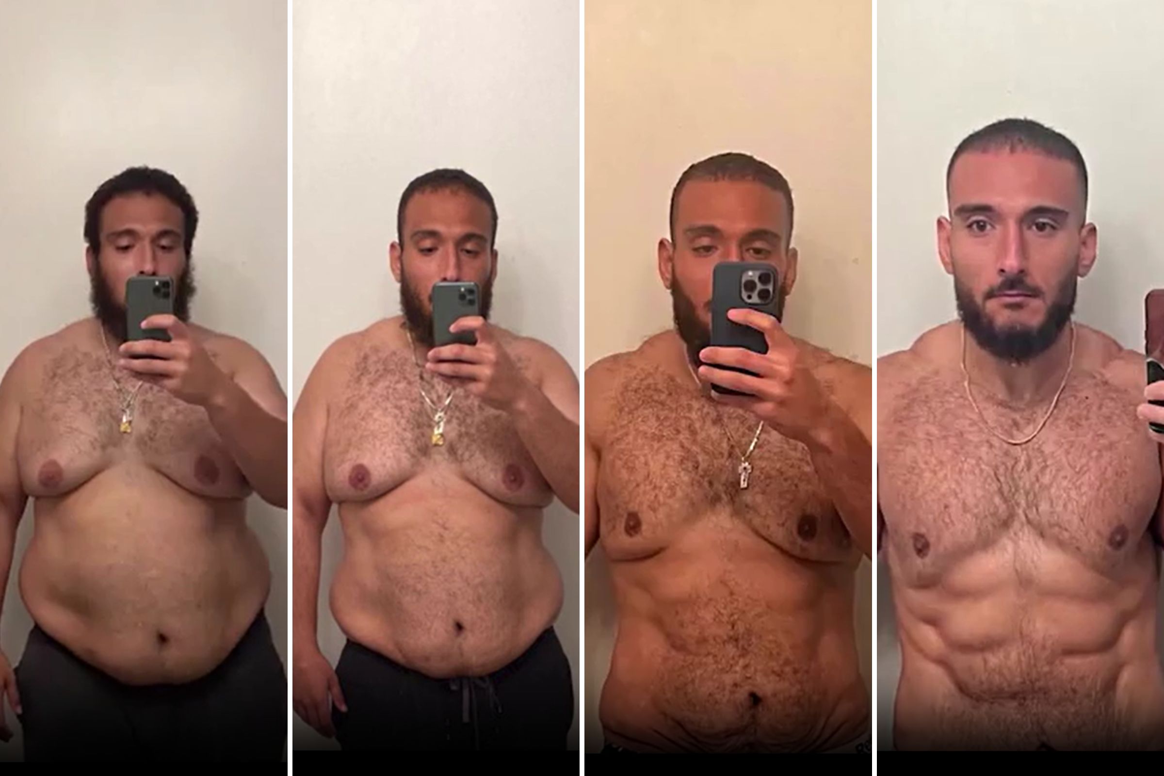 Man Takes A Selfie Every Day To Capture His Incredible 160lbs Weight 