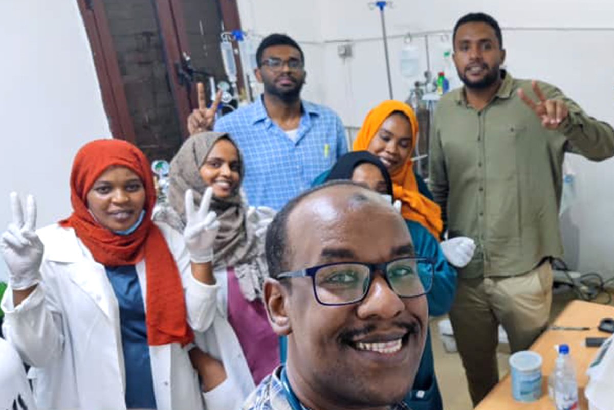  Dr. Mohamed Fath Alrahman in Khartoum hospital
