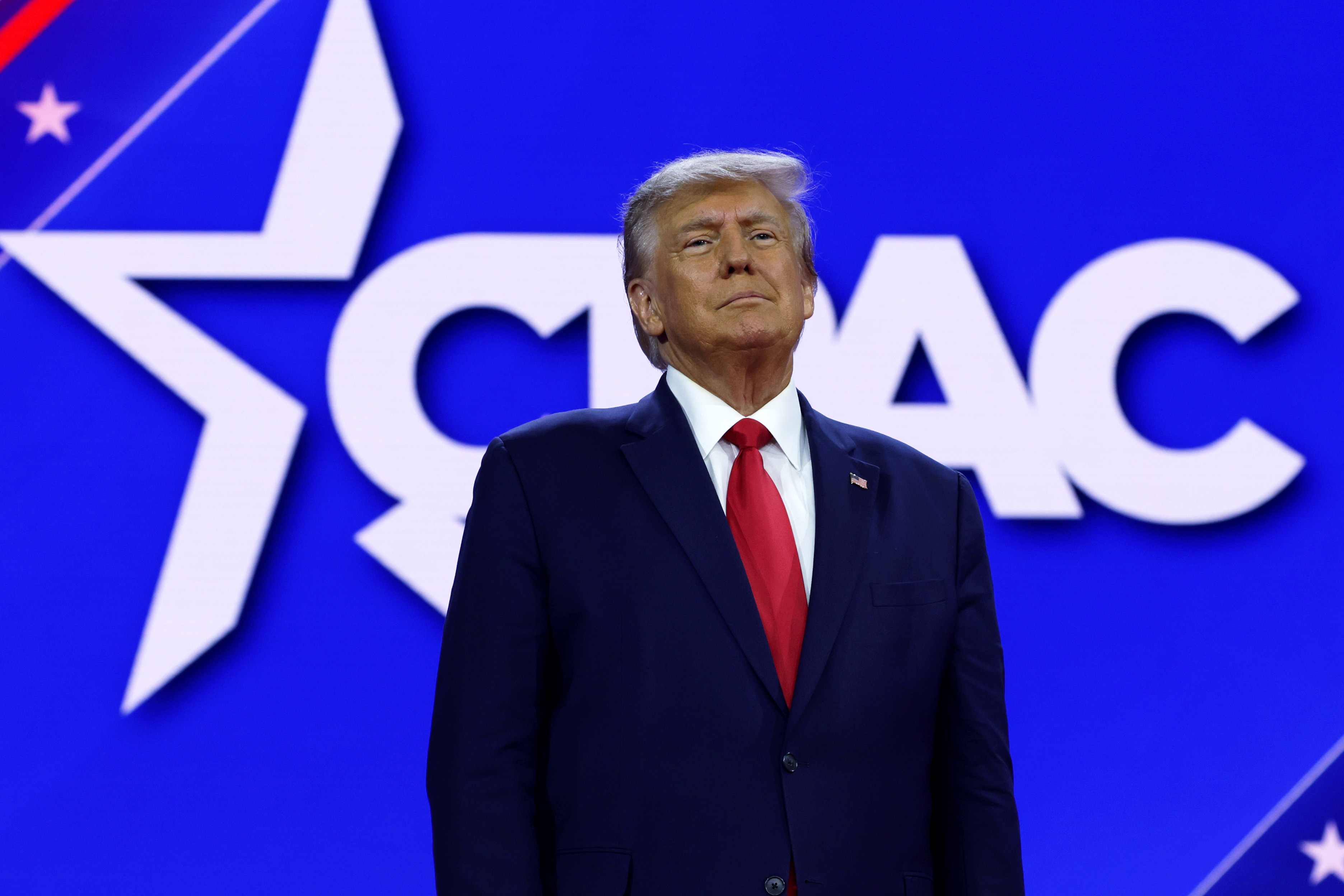 Donald Trump Makes Surprise CPAC Appearance Newsweek