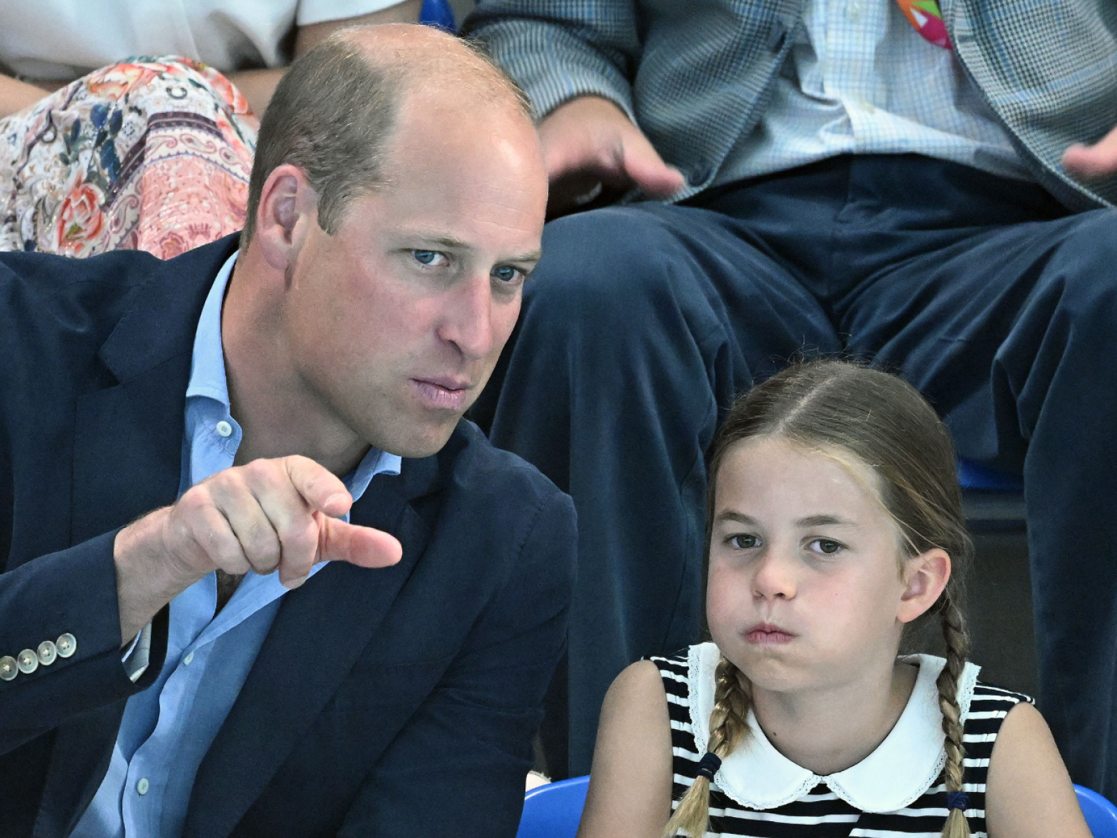 Princess Charlotte 'Tells Off' Prince William Like Queen Elizabeth—Video -  Newsweek