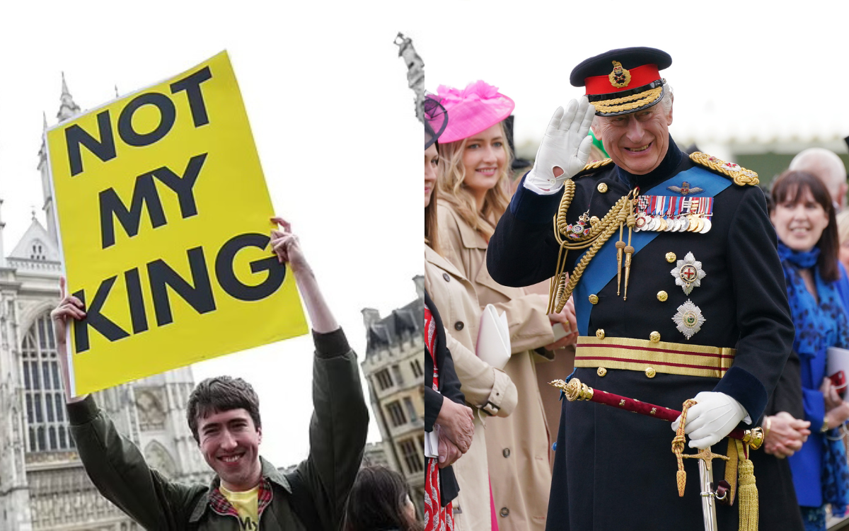 'Not My King': Londoner Explains Why He's Protesting Charles ...