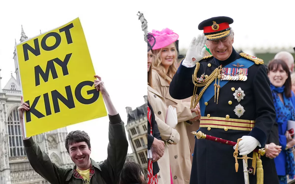 'Not My King': Londoner Explains Why He's Protesting Charles' Coronation - Vimarsana News