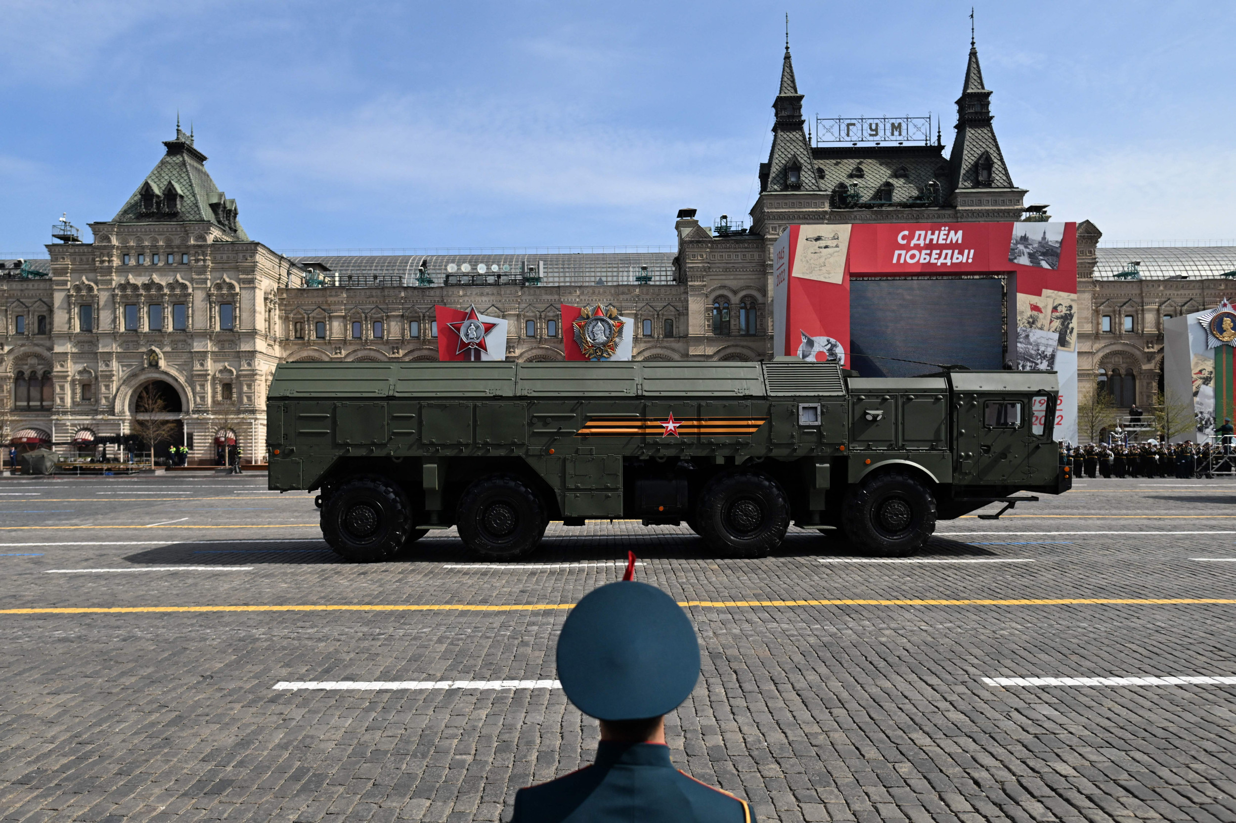 Nuclear Missile Launcher Crashes in Russia While Driving Towards Parade