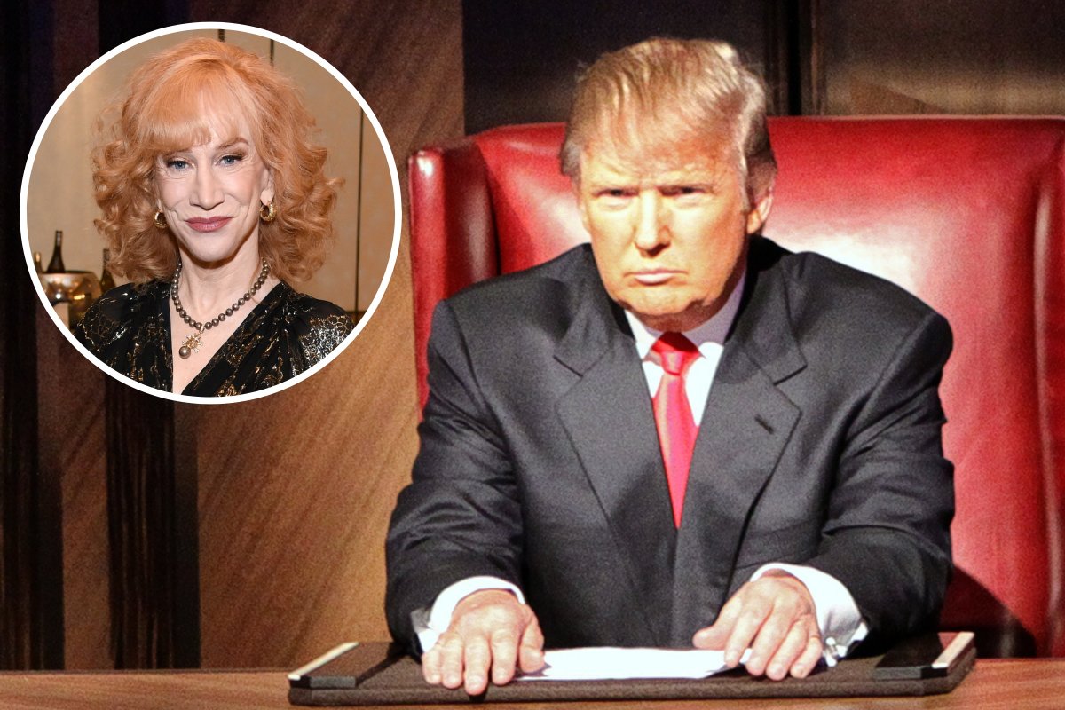 Kathy Griffin says Donald Trump smelled "bad"