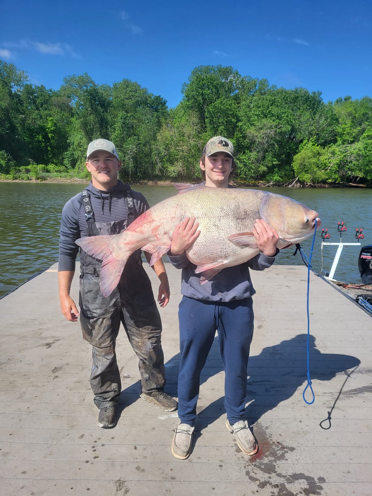 Man Reels 'Beast' 110-Pound Carp in Potential World Record-Breaking Catch