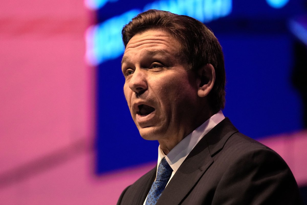 Florida Governor Ron DeSantis