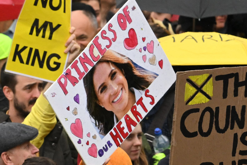 Meghan Markle Protest Poster