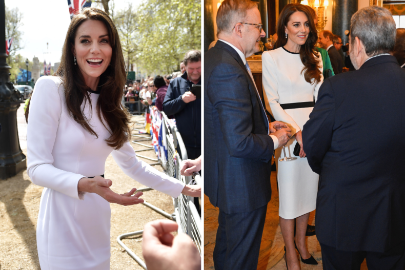 Kate Middleton Pre-Coronation Luncheon Fashion