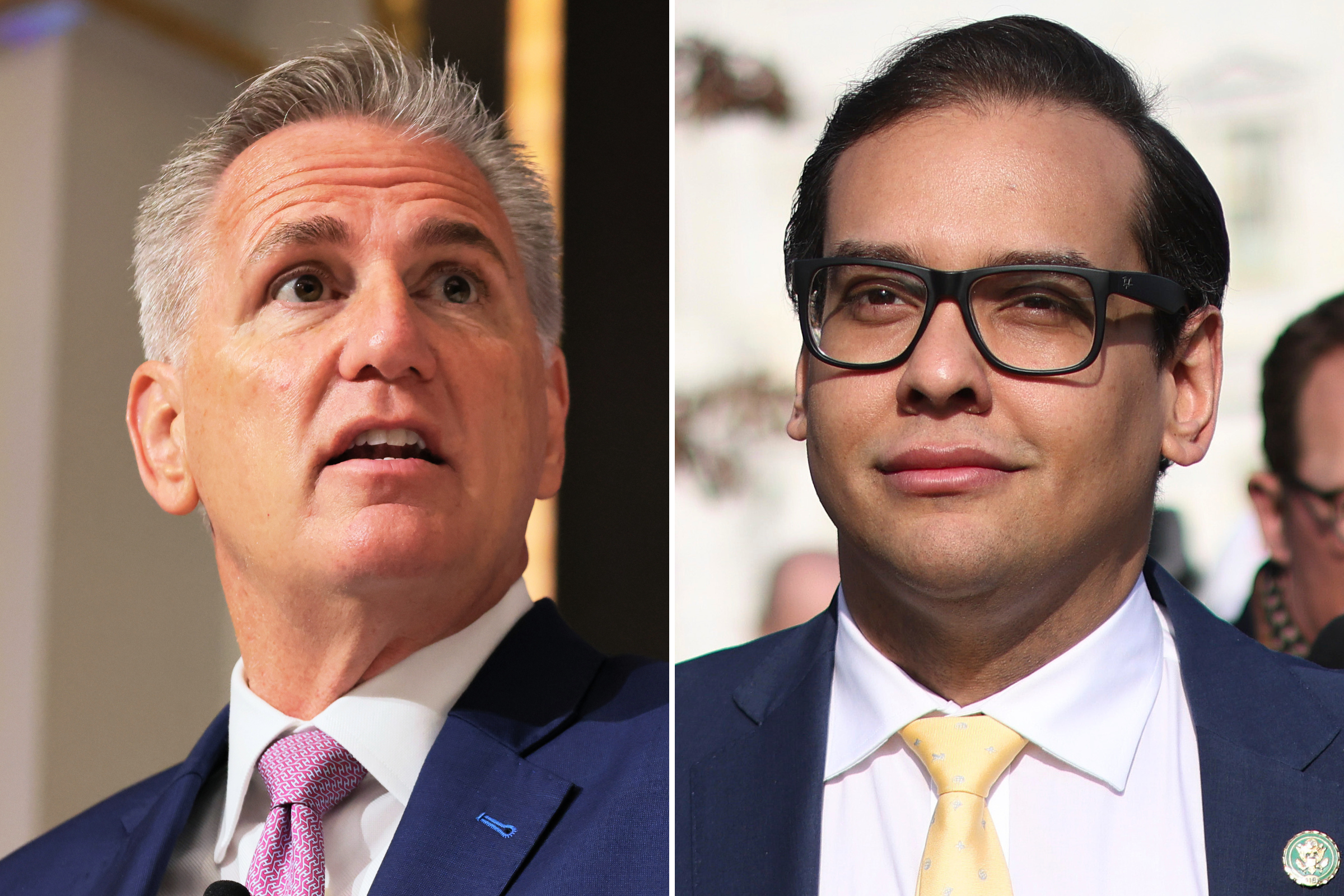 Kevin McCarthy Cuts Ties with George Santos Amid Indictment